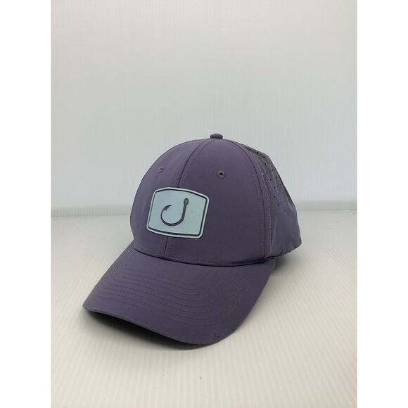 Avid Gear Fish Hook Hat Cap Gray Mesh Back - Picture 4 of 6